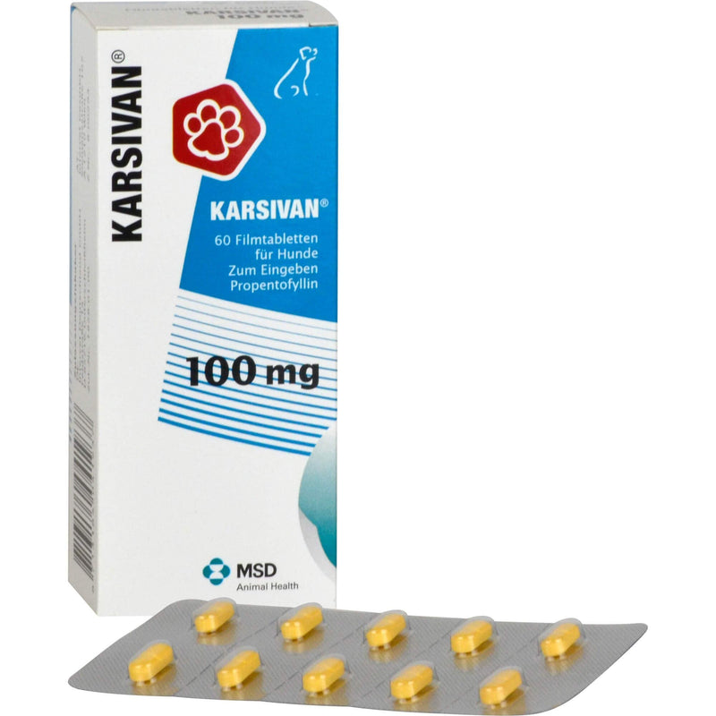 Karsivan 100 Veterinary Film Tablet (60 pcs) - PawsPlanet Australia