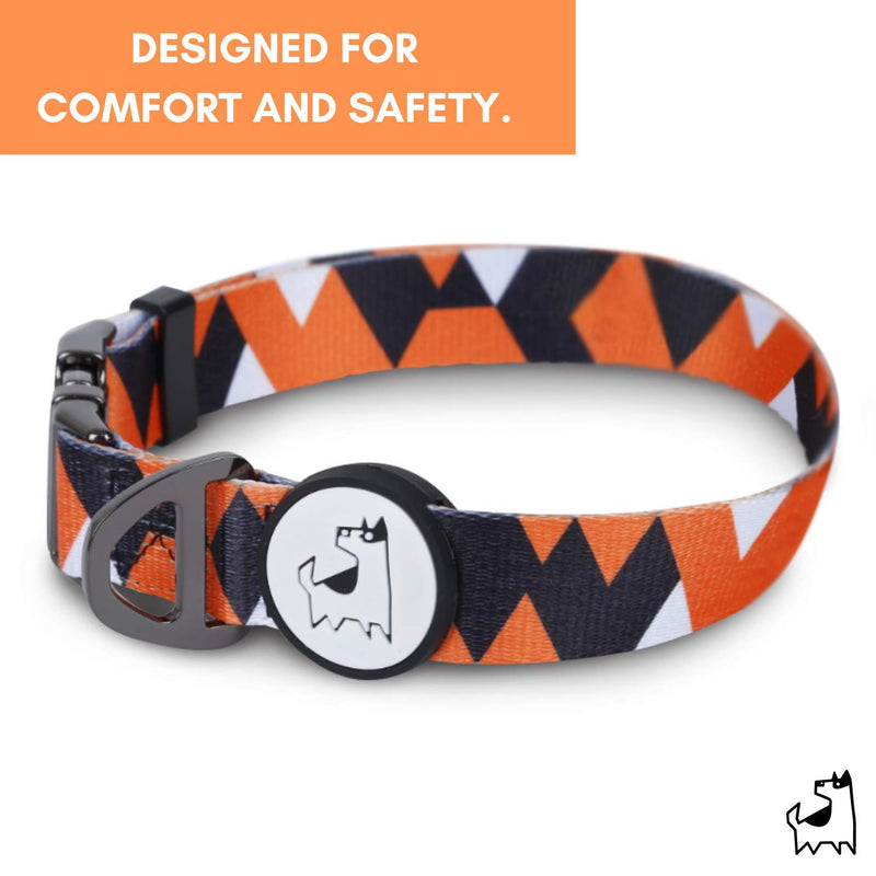 Dog Collar | Medium Dog Collar 32-46CM | Soft, Sturdy & Safe! Medium Collars For Dogs | Soft Material For Sensitive Skin & Extra Secure Buckle - PawsPlanet Australia