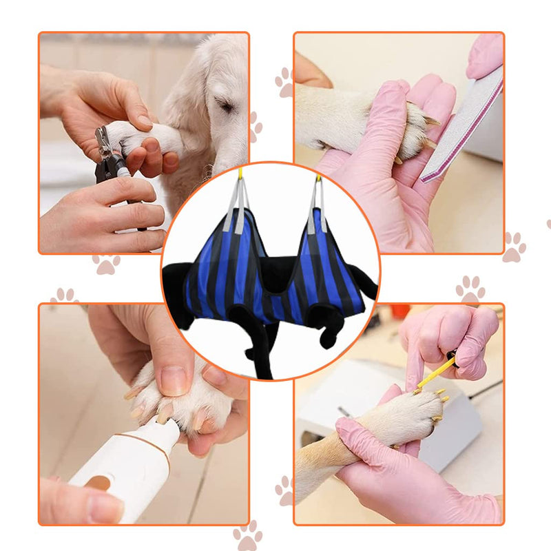 IFOYO Pet Grooming Hammock,Pet Dog Sling Hammock for Nail Clipping for Cats & Dogs Soft Hammock Restraint Towel Bag for Bathing Washing Grooming(S) S - PawsPlanet Australia