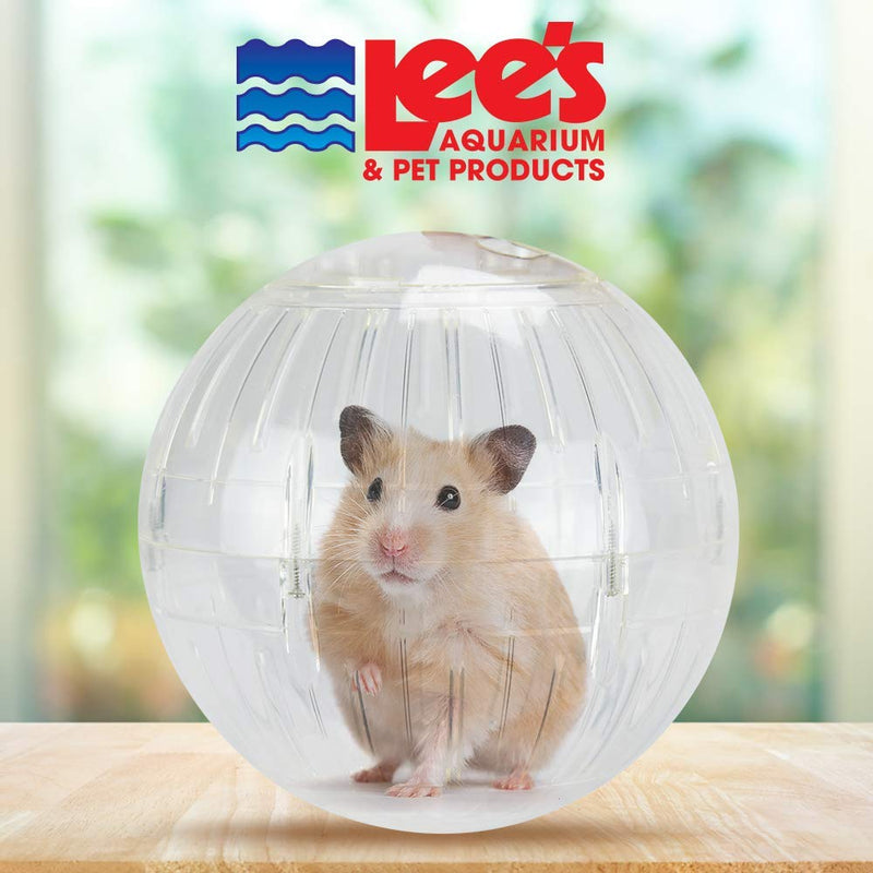 Lee's Kritter Krawler Exercise Ball, Standard, Clear - 7-Inch - PawsPlanet Australia