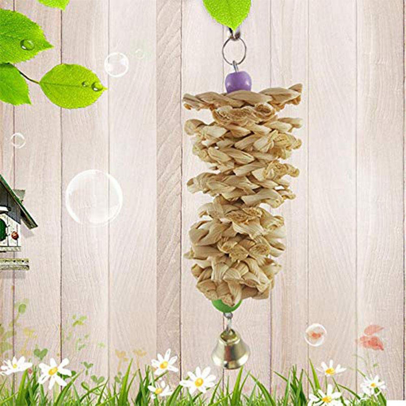 [Australia] - Fung Bird Toys Bird Chewing Toy Parrot Chewing Toys Parrot Cage Bite Toys for Small and Medium Parrots and Birds Bird Supplies 