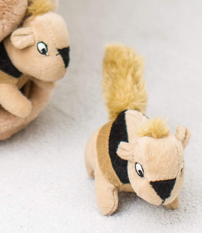 Outward Hound Squeakin' Squirrels Plush Replacement Dog Toys - 3 Pack Replacement Animals (3-Pack) - PawsPlanet Australia