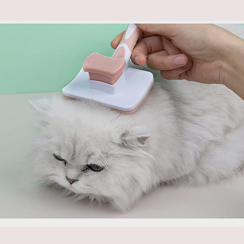 yufana dog brush, cat brush, hair massage brush, pet grooming brush for removing undercoat, loose hair and dirt, suitable for dogs with medium and long hair, cats - PawsPlanet Australia