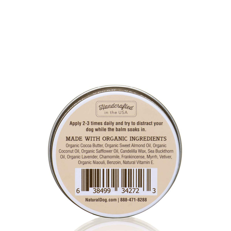 Natural Dog Company Skin Soother, All Natural Healing Balm for Dogs, Relieves Dry, Itchy Skin, Treats Skin Irritations, Wounds, Hot Spots, Dermatitis 1 OZ - PawsPlanet Australia