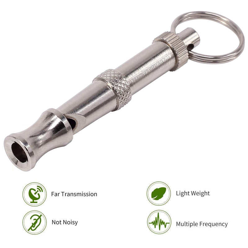 [Australia] - Yeebline Dog Training Whistle, [3 Pack] Adjustable Pitch Ultrasonic Device Pet Whistle Flute to Stop Barking Control for Dogs 