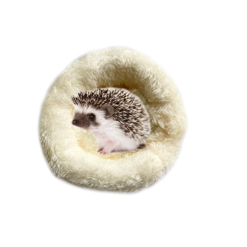 Cotsdan 2Pcs Cute Hedgehog Photo Props Mini Plastic Armchair, Plush Pad Pet Relaxation Bed Samll Animal Chair Toy Pet Cage Decoration Accessories for Hamster Bird Parrot Guinea Pig - PawsPlanet Australia