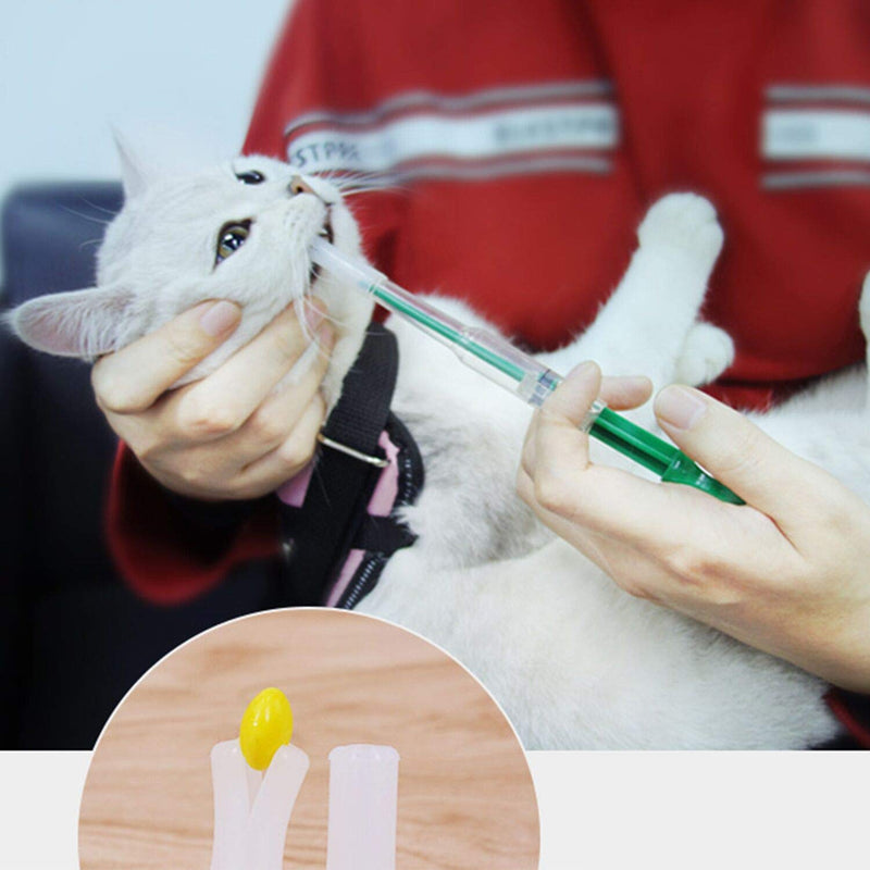 [Australia] - Apoi Pet Feeding Dispenser Dog Pill Dispenser [3 Pack] Pet Piller Gun Dog Pill Shooter with Soft Tip Medical Feeding Tool Kit for Cats Dogs Small Animals - Green,Blue,Red 