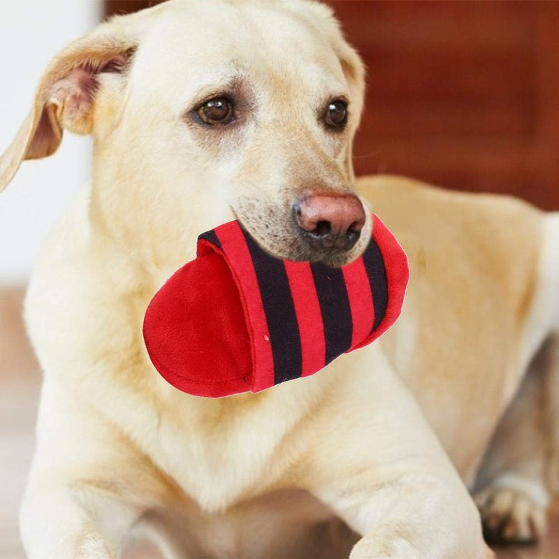 3 PCS Pet Dog Plush Sounding Toy,Slipper Shape Teeth Cleaning Protection Chewing Bite-resistant Molar Tooth Toy - PawsPlanet Australia