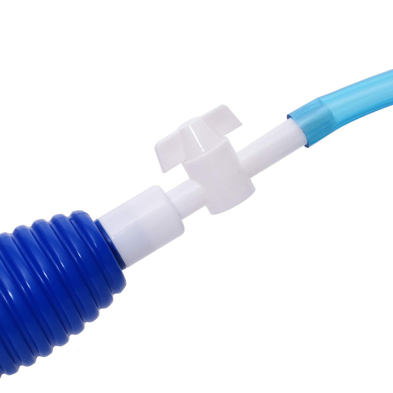 Meejaa Aquarium Siphon, Fish Tank Gravel Cleaner, Manual Vacuum Water Changer, Adjustable Water Flow Size Change Water Pipe, Used for Fish Tank Water Change and Cleaning Gravel and Sand﻿ - PawsPlanet Australia