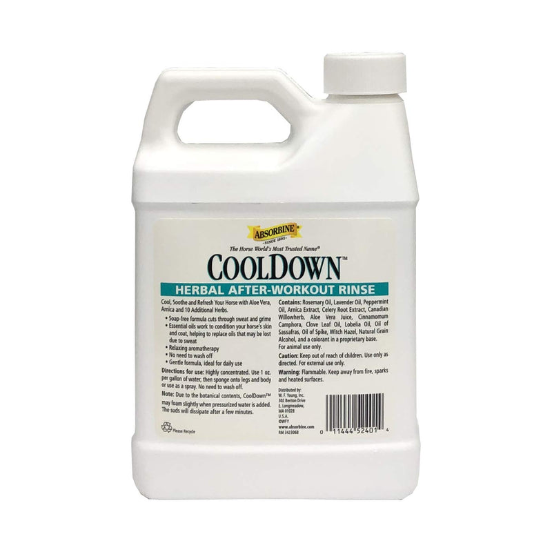 [Australia] - Absorbine Ahi CoolDown Herbal After-Workout Rinse - 32oz, White 