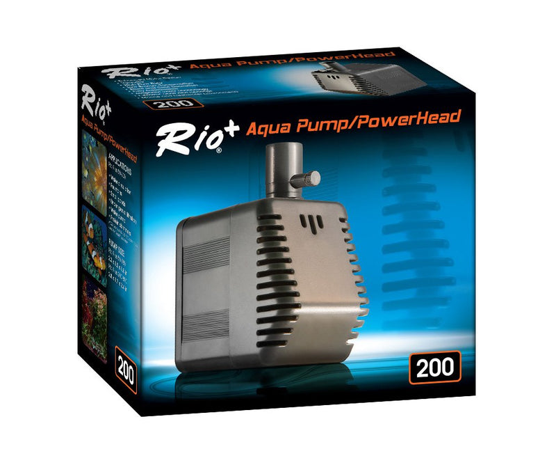 [Australia] - Rio Plus 200 Aqua Pump/Powerhead - 138 Gallons per Hour, 6 Watts UL listed 