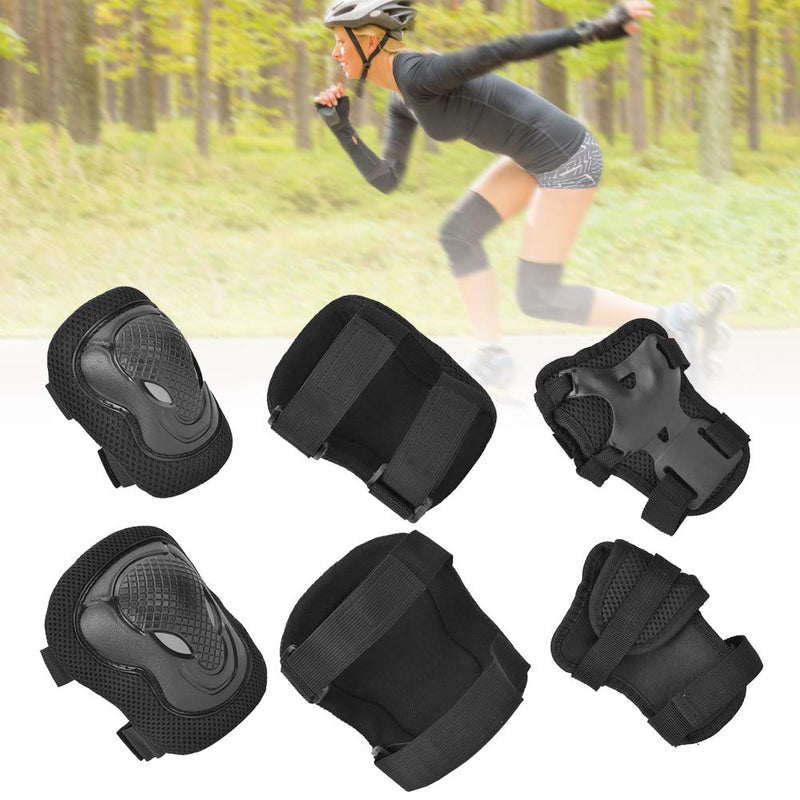 Yinuoday Protective Knee Pads Set, Adult Thickened Protection Gear Set Knee Pads + Elbow Pads + Gloves for Rollerblading Skating Biking Cycling Scooter - PawsPlanet Australia