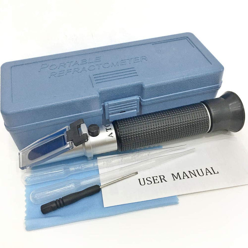 3-in-1 Animal Clinical Refractometer, Measuring Animal's Health Index of Urine Specific Gravity and Serum Protein, Ideal for Veterinary and Pet Owner - PawsPlanet Australia