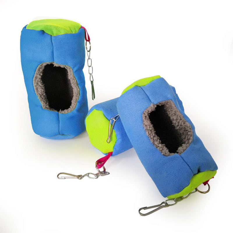 [Australia] - kathson Hamster Bed Hanging Tunnel Hammock Cute Hideout Warm Sleeping House for Rat Hedgehog Dwarf Hamster and Other Small Animnals 