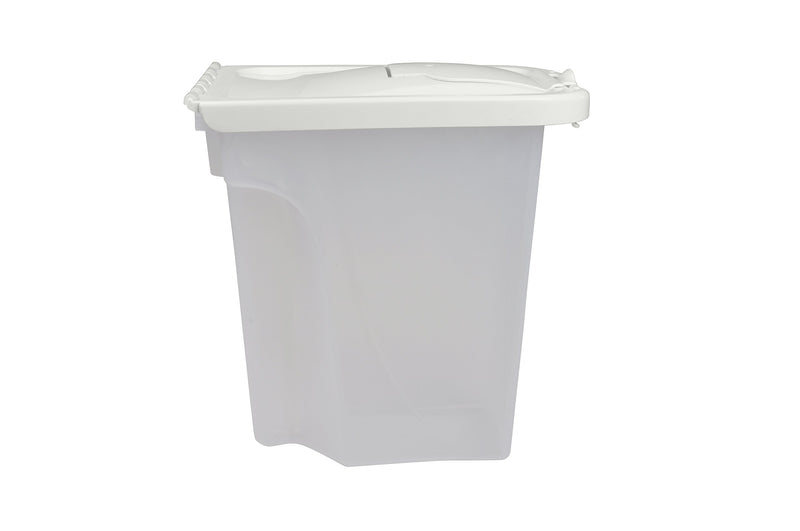 Van Ness 4-Pound Food Dispenser with Fresh-Tite Seal, White , Large (FD4) - PawsPlanet Australia