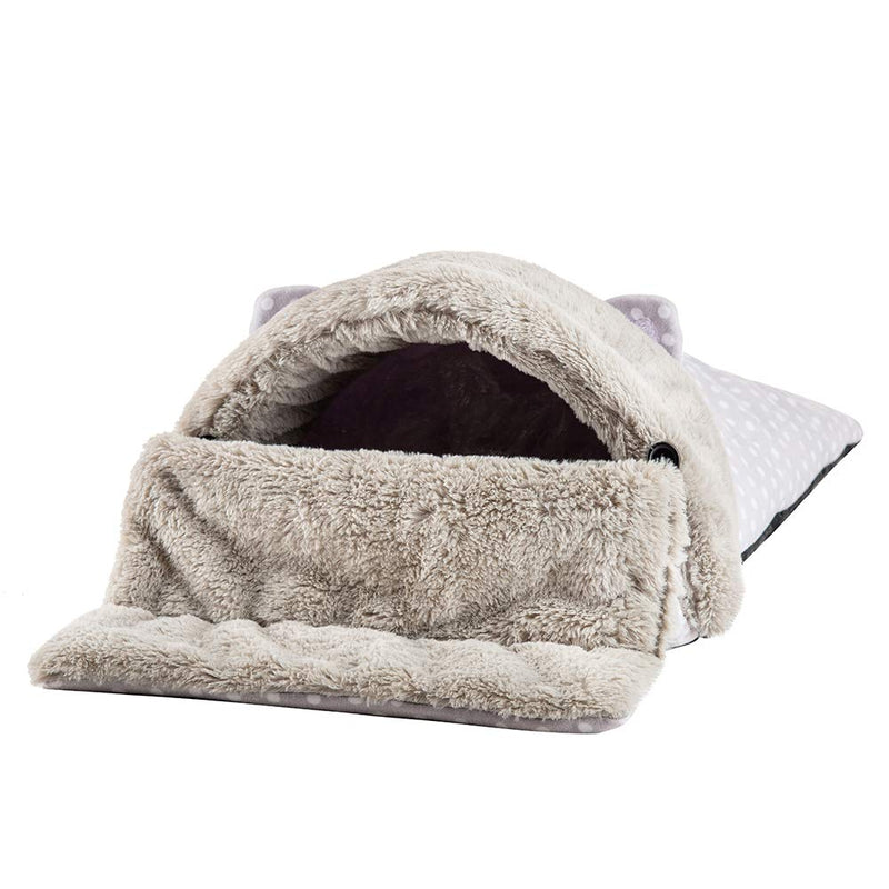 [Australia] - JOYELF Cat Bed Cat Sleeping Bag Self-Warming Kitty Sack 32"X16" 