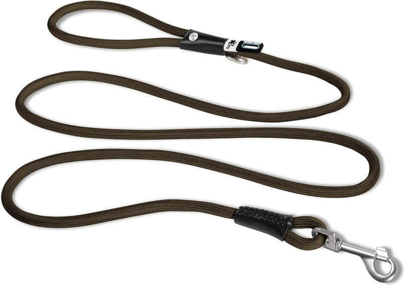 Stretch Comfort Leash Brown L - PawsPlanet Australia