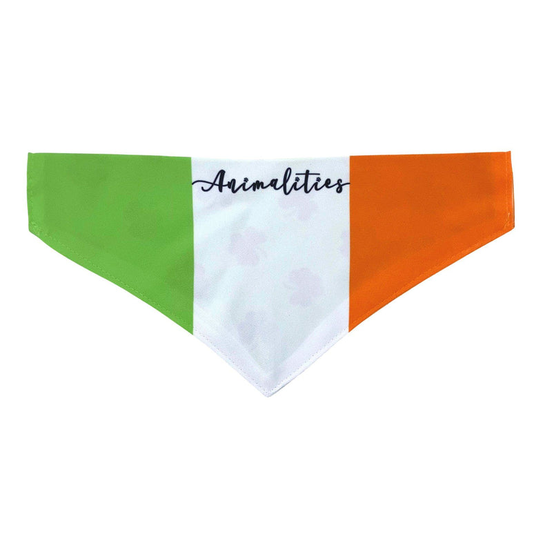 Irish Flag, St Patricks Day, Double Sided Slip-On Pet Bandana for Dogs, Cats and Rabbits Irish Flag M - PawsPlanet Australia