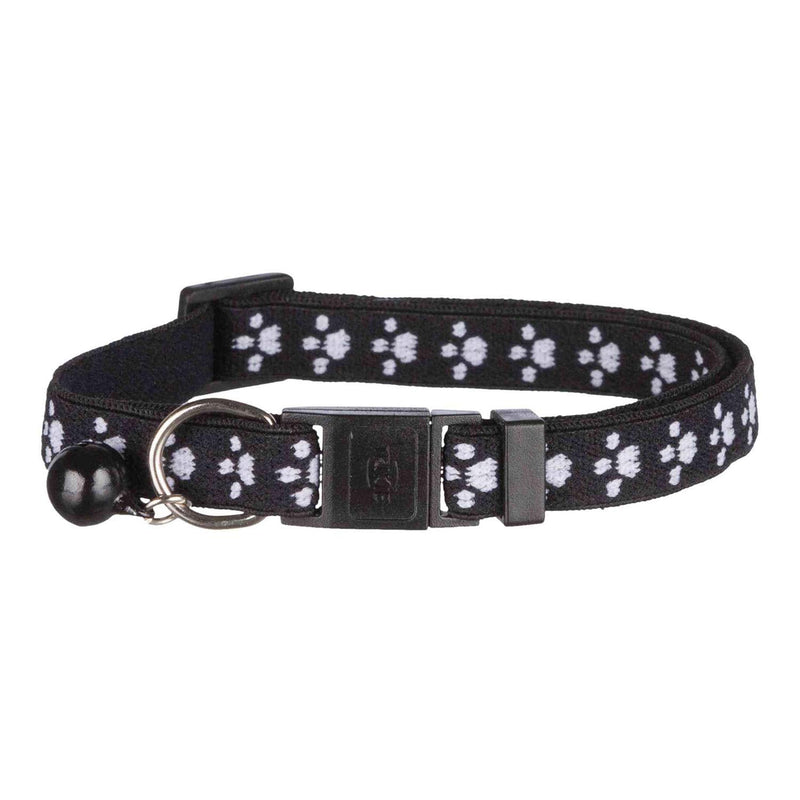 TX-4202 Cat Collar, Elastic, Nylon, Assorted colors black - PawsPlanet Australia