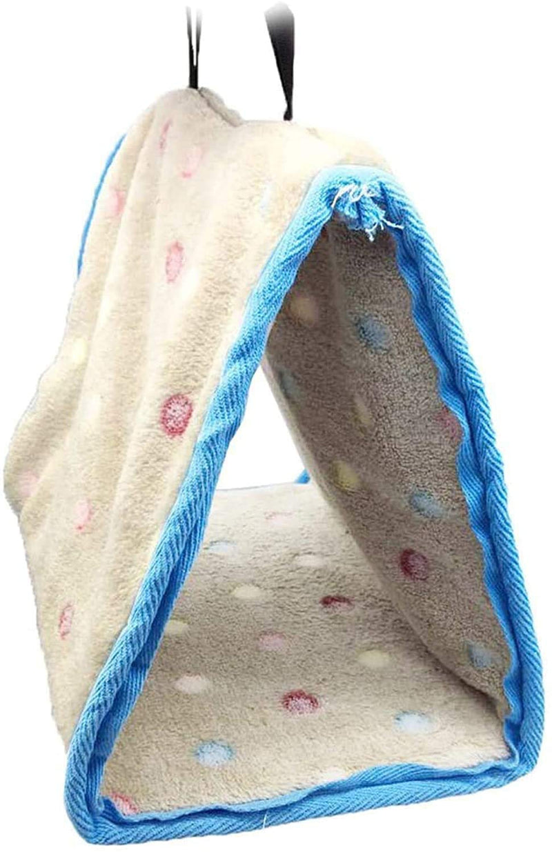 Acidea Budgie Bed Bird Snuggle Hut Bird Warm Hut Winter Warm Bird Nest House Perch for Parrot Macaw African Grey Parakeet (L) - PawsPlanet Australia