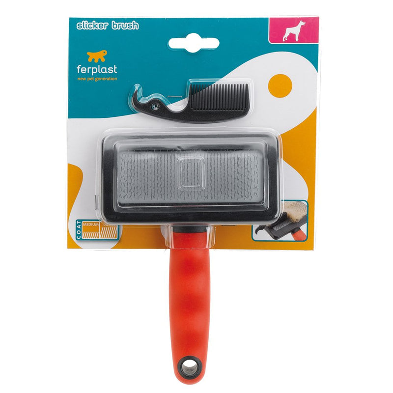 Ferplast Slicker Brush, Large L - PawsPlanet Australia