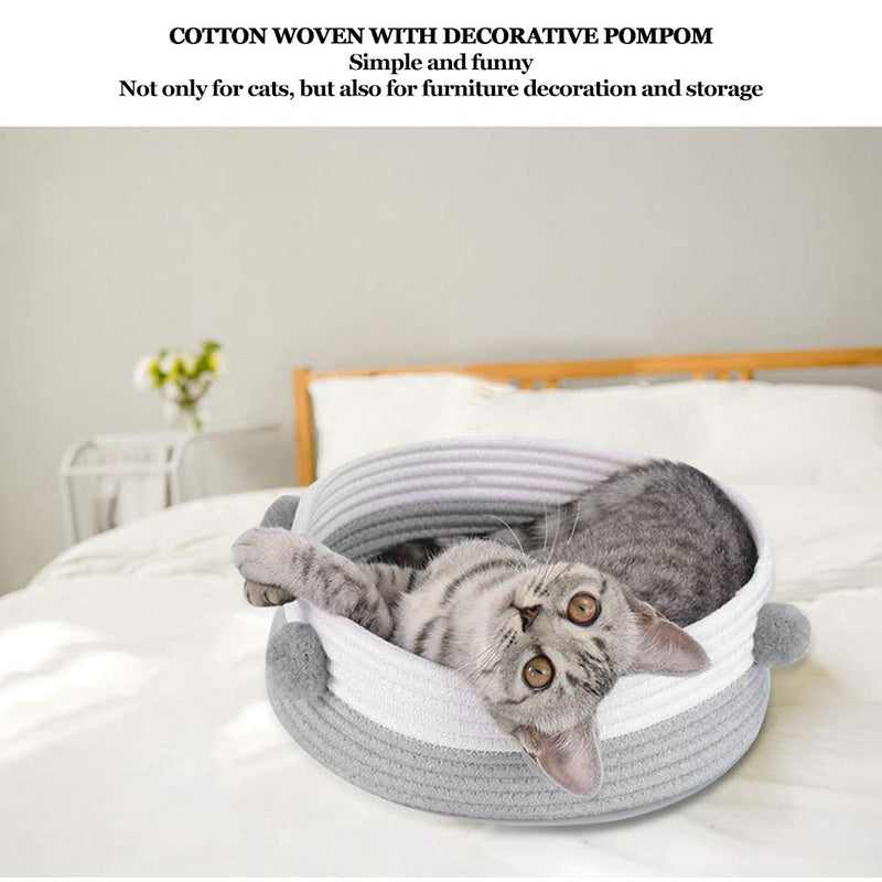 ROSEBEAR Small Dog House Cat Nests, Breathable Cat Litter Bed for Living Room Garden. - PawsPlanet Australia