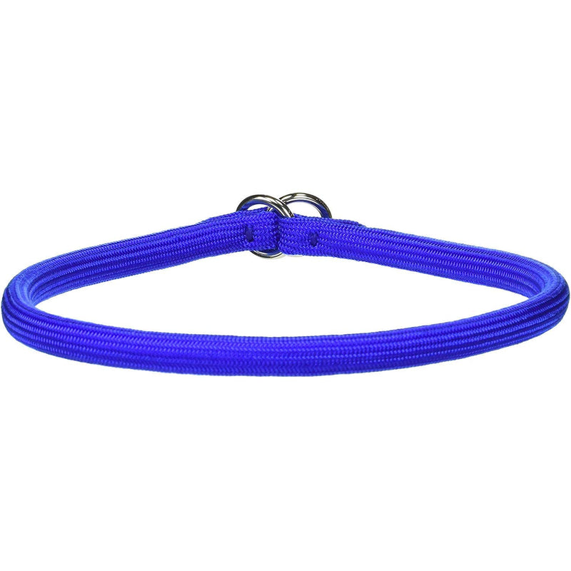 [Australia] - Coastal Pet Products Round Nylon Blue Choke Collar for Dogs, 3/8 By 22-inch 