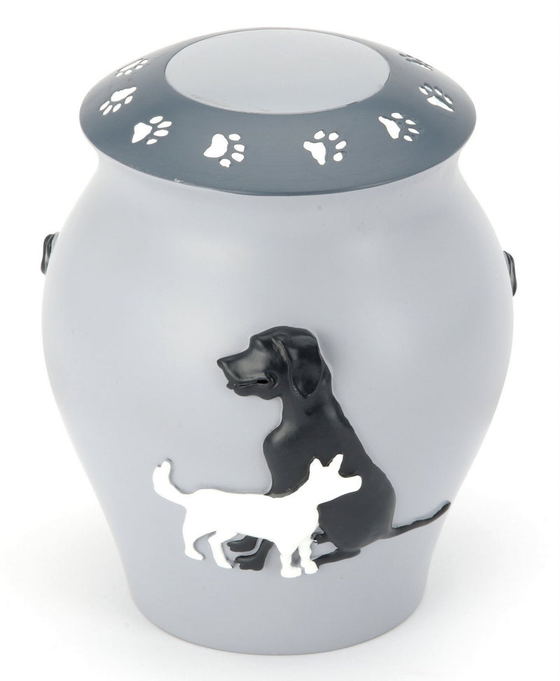 Urns UK Cremation Ashes Dog Urn with Matching Photo Frame - PawsPlanet Australia