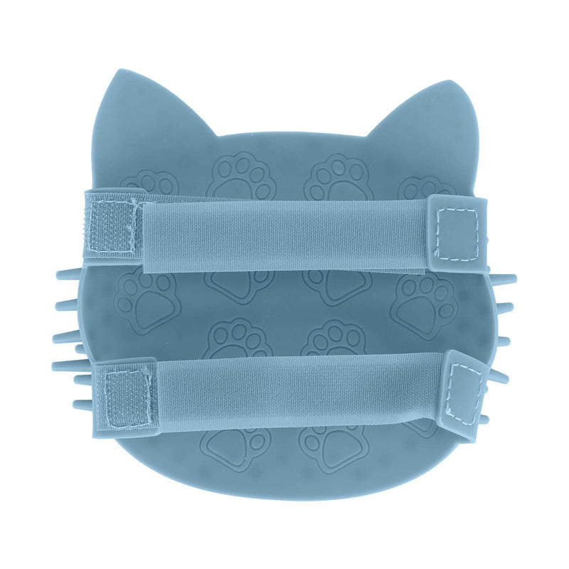 Cat Corner Self Groomer Cat Corner Self Groomer Pet Grooming Brush Soft Silicone Massage Cat Itch Board with Catnip for Cats Kittens Dogs Puppys Meditation Blue Cat Massage Tool Soft L - PawsPlanet Australia