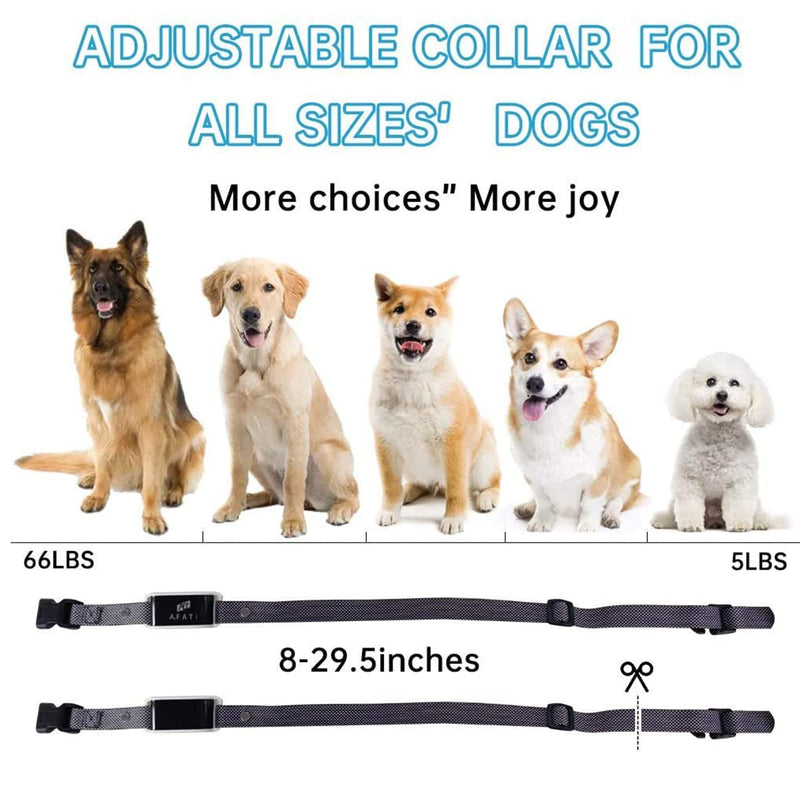 Shock Collar for Dogs, Dog Training Collar with Remote for Medium, Large Dogs, IPX7 Electric Collar with Vibration, Beep, Shock Modes for 1000Ft, Adjustable 0-16 Levels E-Colla Waterproof Ecollar - PawsPlanet Australia