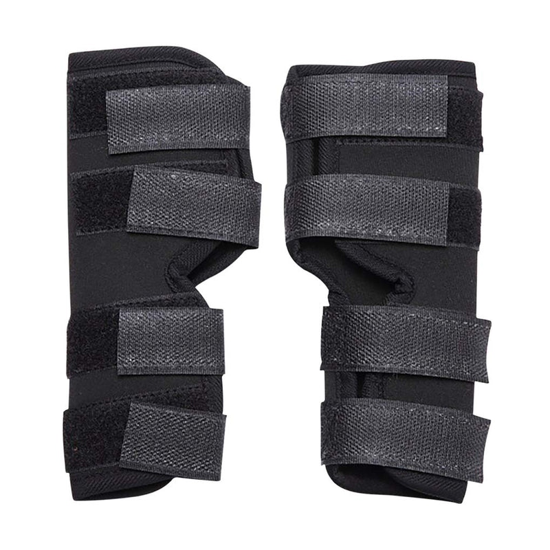 TINAYAUE Comfortable Neoprene Dog Legs Brace Canine Front Hind Legs Support Compression Wraps Hock Joint Brace with Straps for Protecting Dog Legs Wounds Injuries Sprains from Arthritis Small Black - PawsPlanet Australia