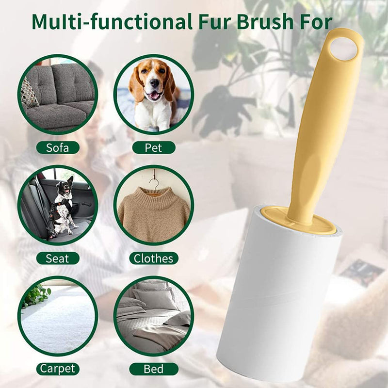 GOODGDN Friendly Lint Roller-Lint Roller Removes Hair and Fluff Suitable quickly removes animal hairs, dust and fluff from garments, furniture and car seats - PawsPlanet Australia