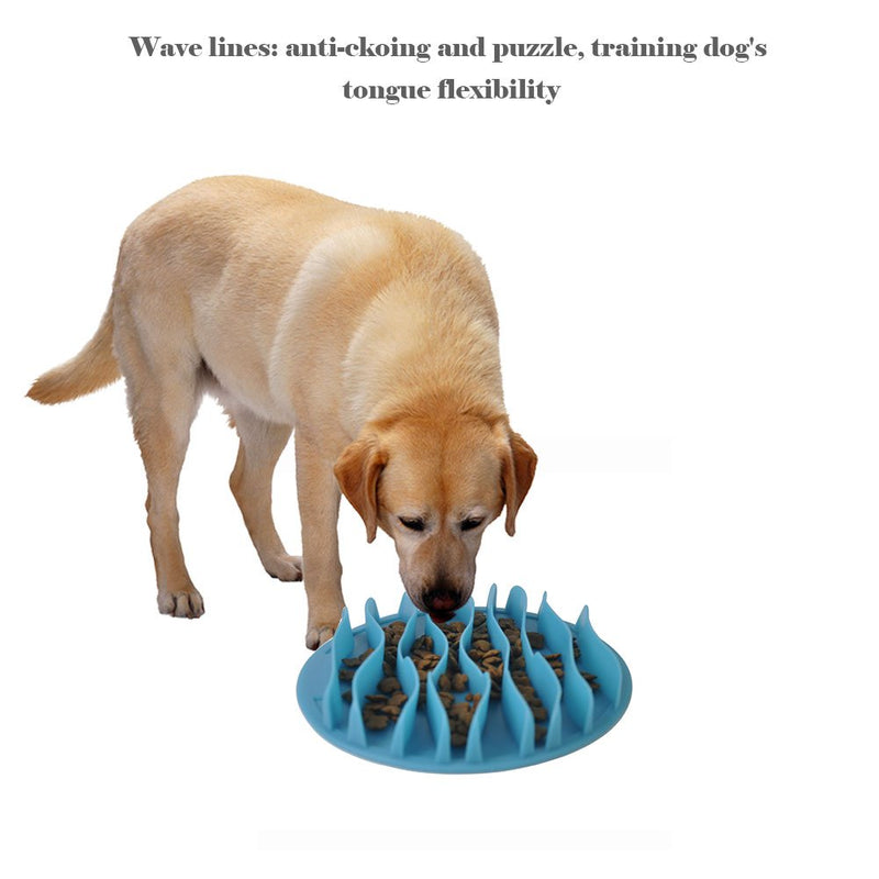 [Australia] - PIVBY Cat Fun Slow Feeder Bowl Interactive Stop Bloat Pet Dogs Bowl Prevent Choking Healthy Non-Toxic S:7.5 Inch 
