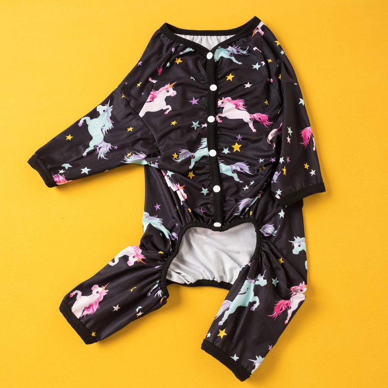 LovinPet Dog Clothes for large dogs - Pajamas, Post-Surgical Recovery for Big Dogs, Lightweight Pullover Dog Pajamas, Full Coverage Dog pjs, Wild Horses Galloping Print L - PawsPlanet Australia