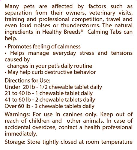 [Australia] - Healthy Breeds Natural Calming Support - Over 200 Breeds - Veterinarian Formulated Stress Relief Chewable Tablets - 60 Count Toy Fox Terrier 