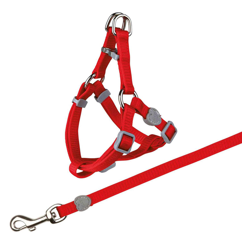 Trixie 41891 Cat Set of Harness and Lead Nylon 26-37 cm / 10 mm 26-37 cm/10 mm - PawsPlanet Australia