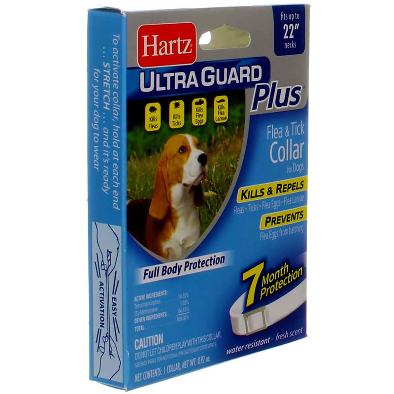 Hartz UltraGuard Plus Flea Tick Collar Dog (Pack of 4) - PawsPlanet Australia