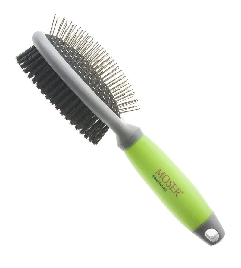 Moser 2999-7025 Double-sided grooming brush, 1 piece (pack of 1) - PawsPlanet Australia