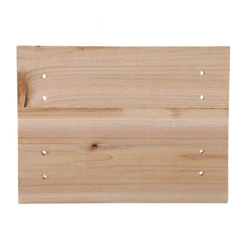 Natural Wooden Hamster Scratcher Claws Square Grooves Grinding Scratching Board Toy for Hamster Hedgehog Chinchilla Rabbit Small Animal - PawsPlanet Australia