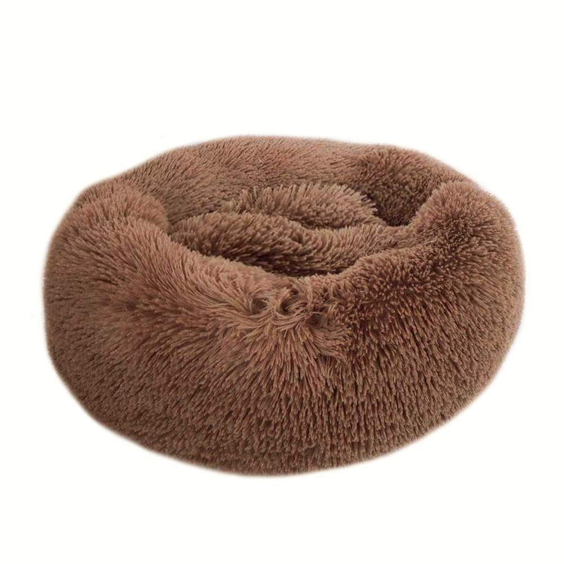 [Australia] - SAVICOS Dog Bed Comfortable Round Donut Cuddler Medium Dog Cat Cushion Bed Ultra Soft Cozy Pet Beds Self-Warming and Cozy for Improved Sleep,Machine Washable 