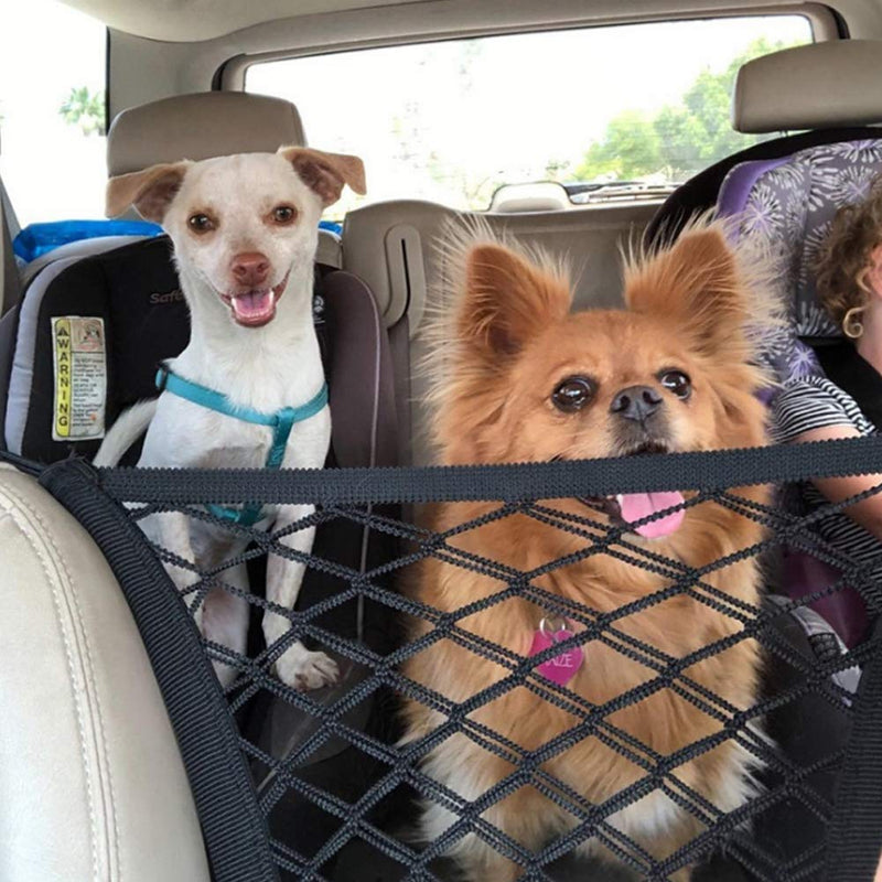 LDYQ Stretchable Pet Barrier,Pet Net Fence, Child Safety Net,Car pet Fence Dog Safety Isolation net for Back Car Pet Isolation Network,Can Be Used In Most Vehicles. - PawsPlanet Australia