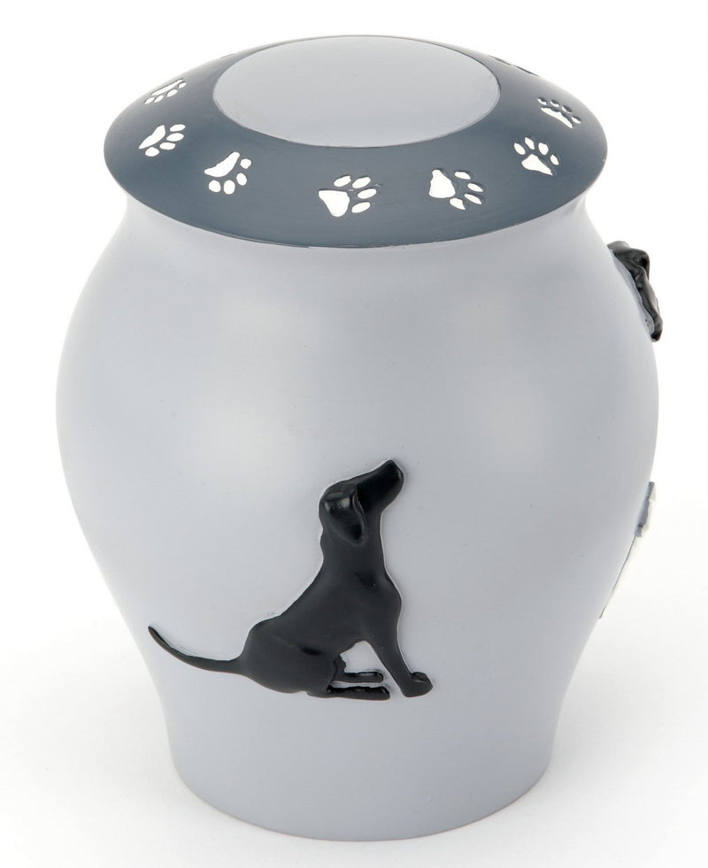 Urns UK Cremation Ashes Dog Urn with Matching Photo Frame - PawsPlanet Australia