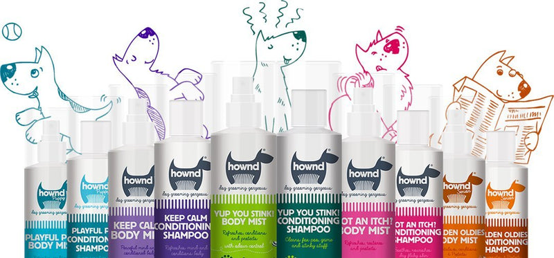 [Australia] - hownd Got an Itch? Body Mist- All Natural Dog Spray Deodorizer - Rose and Bergamot Essential Oils, Dog Deodorant Spray 