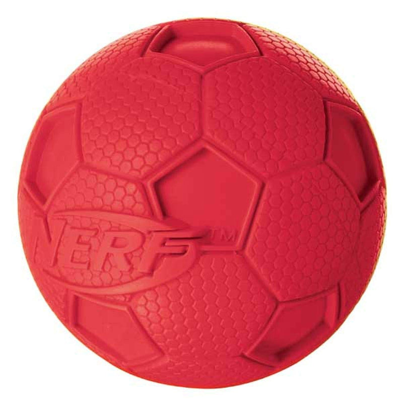 Nerf Dog Squeak Soccer Ball: Ø 4 cm(Color May Vary) - PawsPlanet Australia