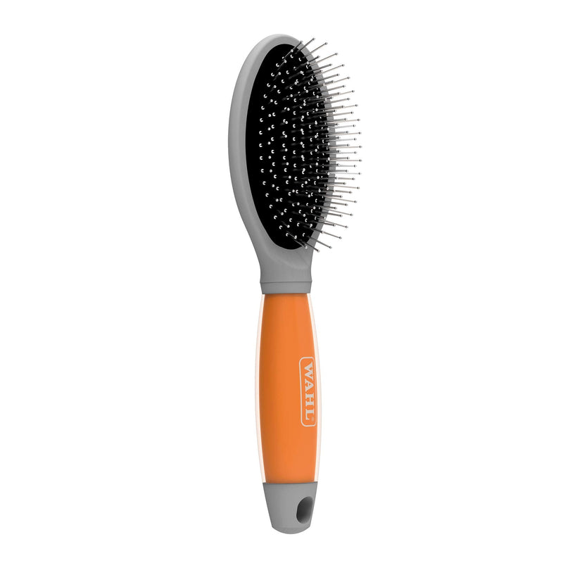 Wahl Nylon Ball Pin Brush, Pet Brush for Dogs and Cats, Professional Grooming Tools, Removes Knots and Tangles, Gel Handle, Pin Brush for Pets, Easy Clean - PawsPlanet Australia