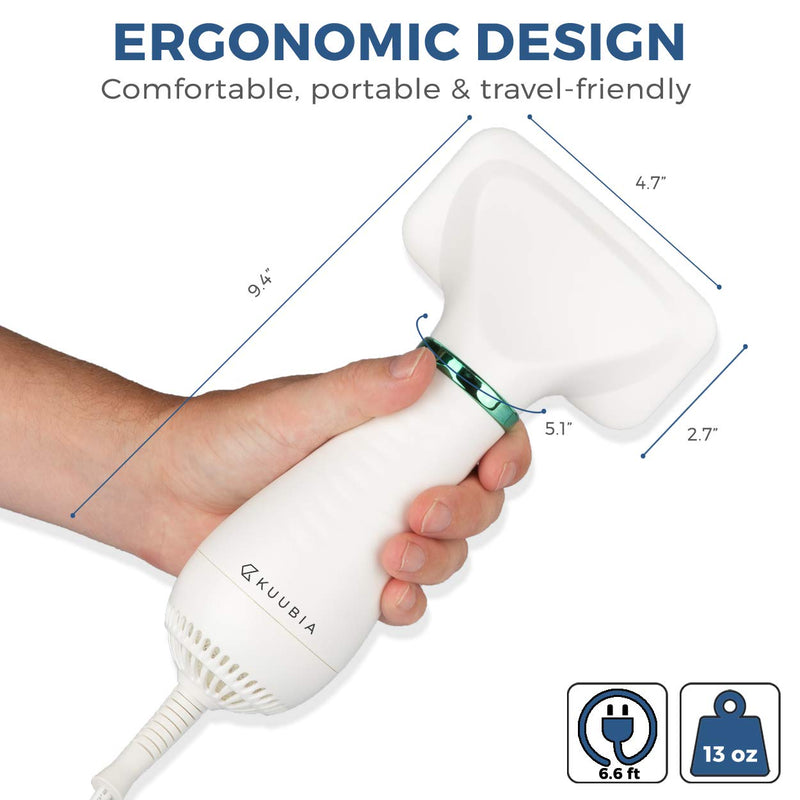 Dog Hair Dryer, 2-in-1 Hair Dryer/Brush | Perfect as a hair dryer and brush for dogs, cats or other pets Pet Blower | Mobile and quiet brush for small and medium-sized dogs and cats - PawsPlanet Australia