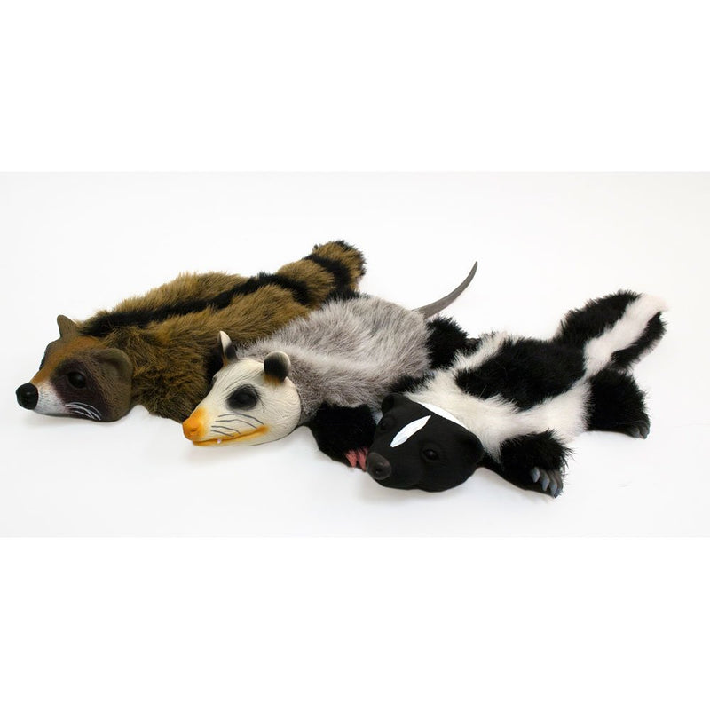 [Australia] - Hyper Pet Real Skinz Plush Dog Toys with Squeaker Opossum 