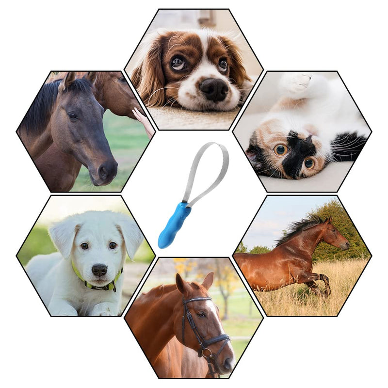 Dual-Sided Shedding Blade Shedding Blade Horse Hair Brush Horse Shedding Tool Dog Grooming Tool with Soft Touch Grip Handle for Pets Grooming Tool - PawsPlanet Australia