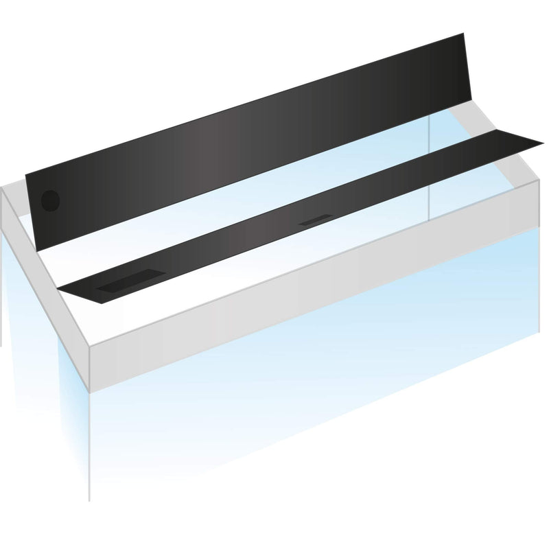 Juwel RIO 300 Aquarium Lid, Set of 2 Tubes 120x50 2 parts (93972 02000) - PawsPlanet Australia