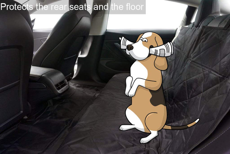 Tesla Model Y Model 3 Rear Seat Pet Cover, Waterproof Scratch Proof Nonslip Pet Dog Back Seat Covers Hammock - PawsPlanet Australia